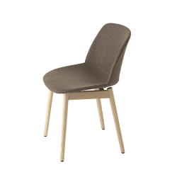 ET AL chaise avec coque rembourrée CLASSY 1095m