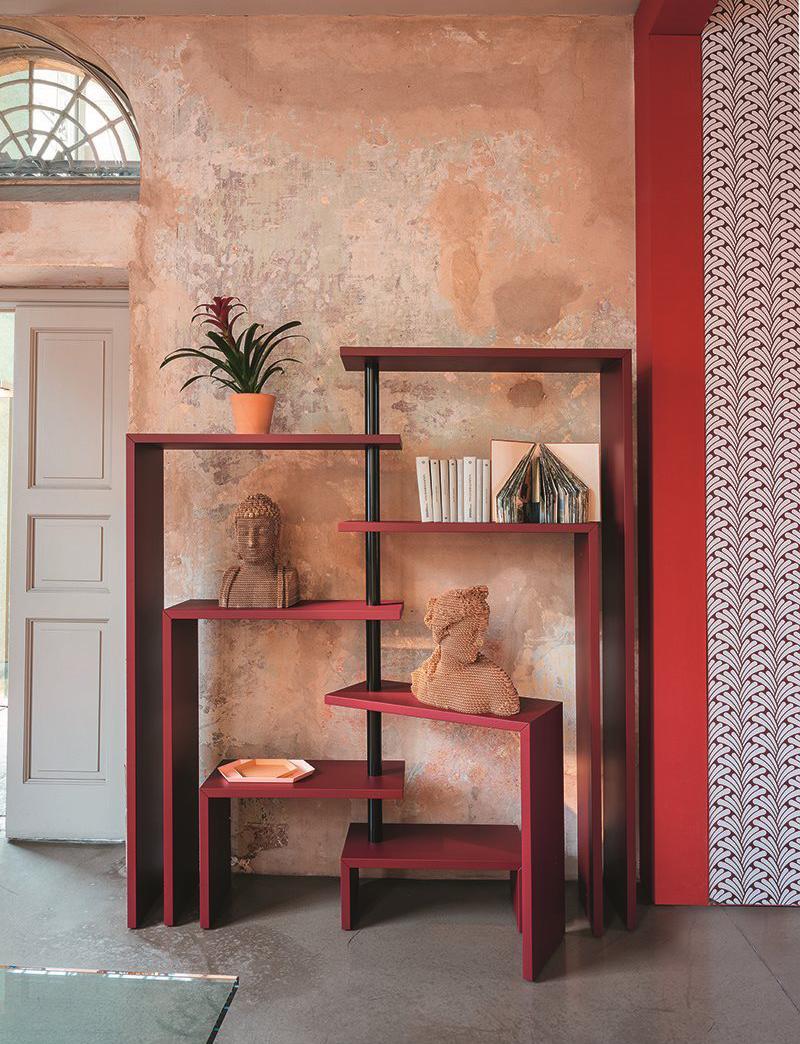 ZANOTTA meuble à étagères pivotantes JOY