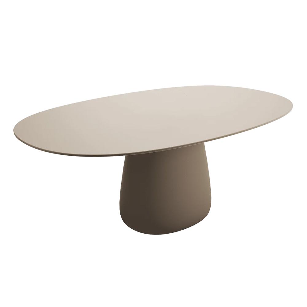 QEEBOO table pour l'extérieur COBBLE avec le plateau en HPL 190 cm