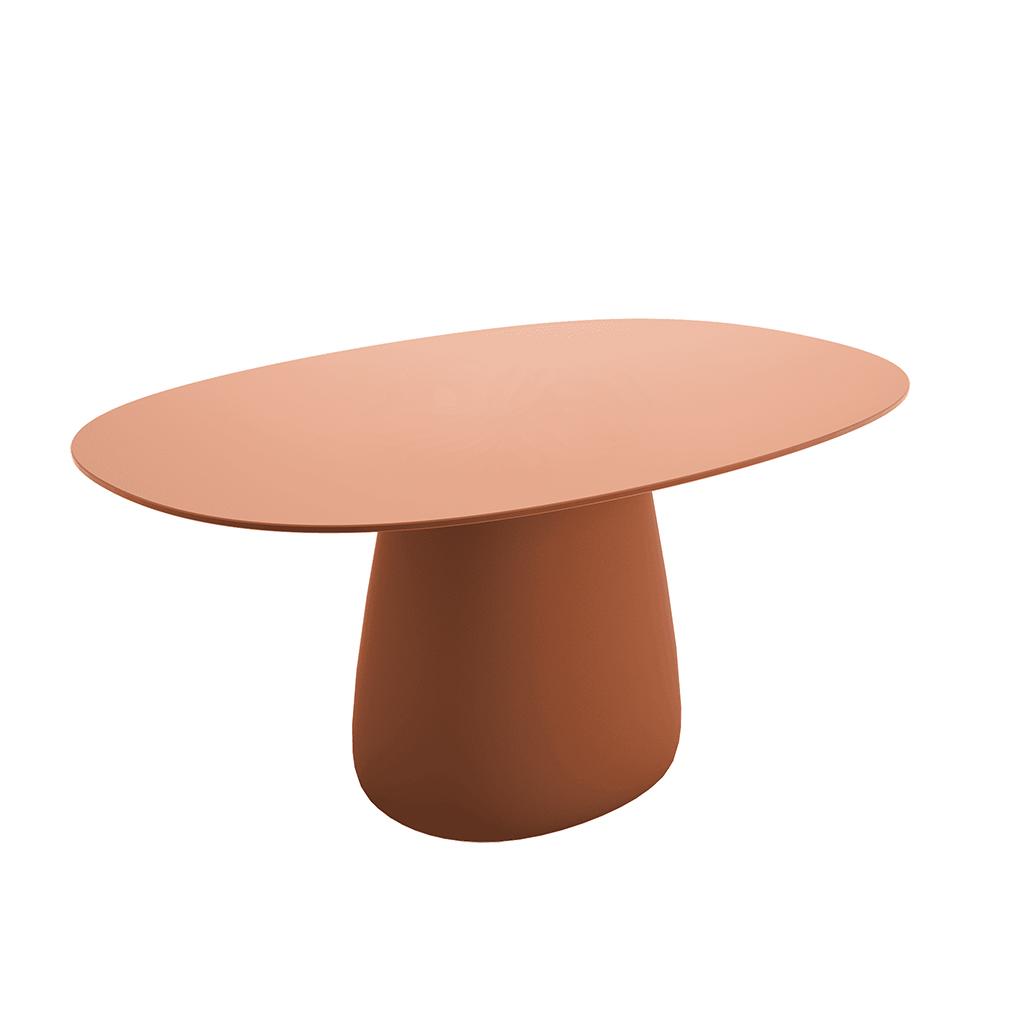 QEEBOO table pour l'extérieur COBBLE avec le plateau en HPL 160 cm