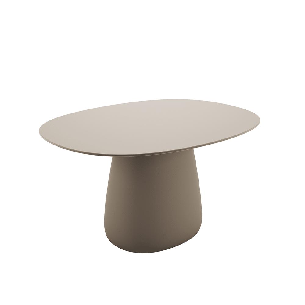 QEEBOO table pour l'extérieur COBBLE avec le plateau en HPL 135 cm