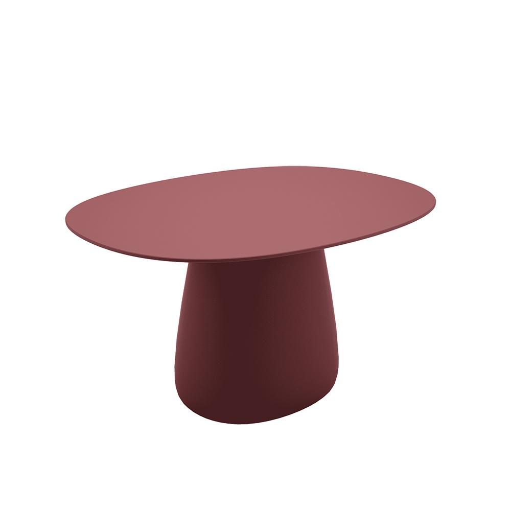 QEEBOO table pour l'extérieur COBBLE avec le plateau en HPL 135 cm