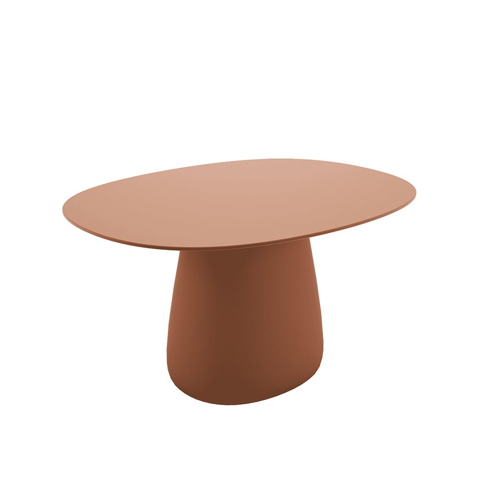 QEEBOO table pour l'extérieur COBBLE avec le plateau en HPL 135 cm