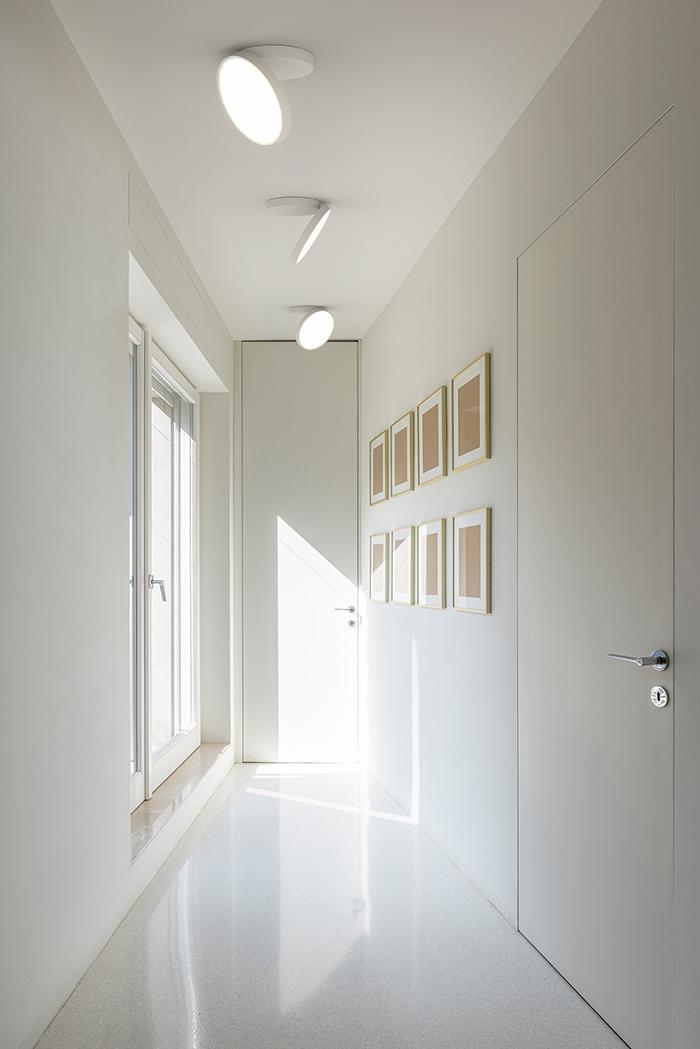 ROTALIANA lampe murale applique ou lampe au plafond plafonnier VENERE Ø 25 cm dimmer PUSH