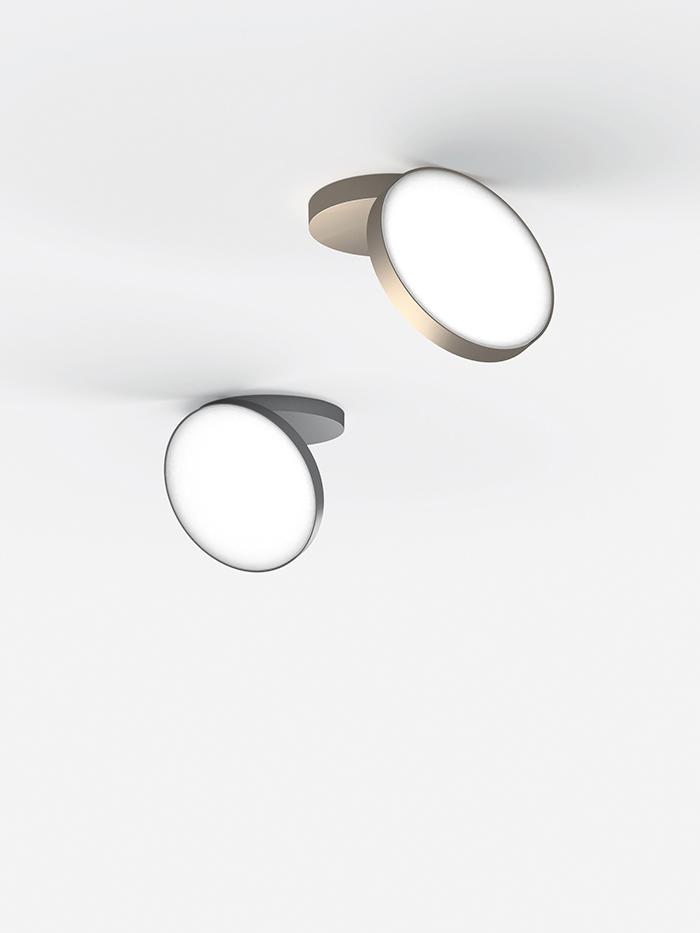 ROTALIANA lampe murale applique ou lampe au plafond plafonnier VENERE Ø 33 cm dimmer DALI