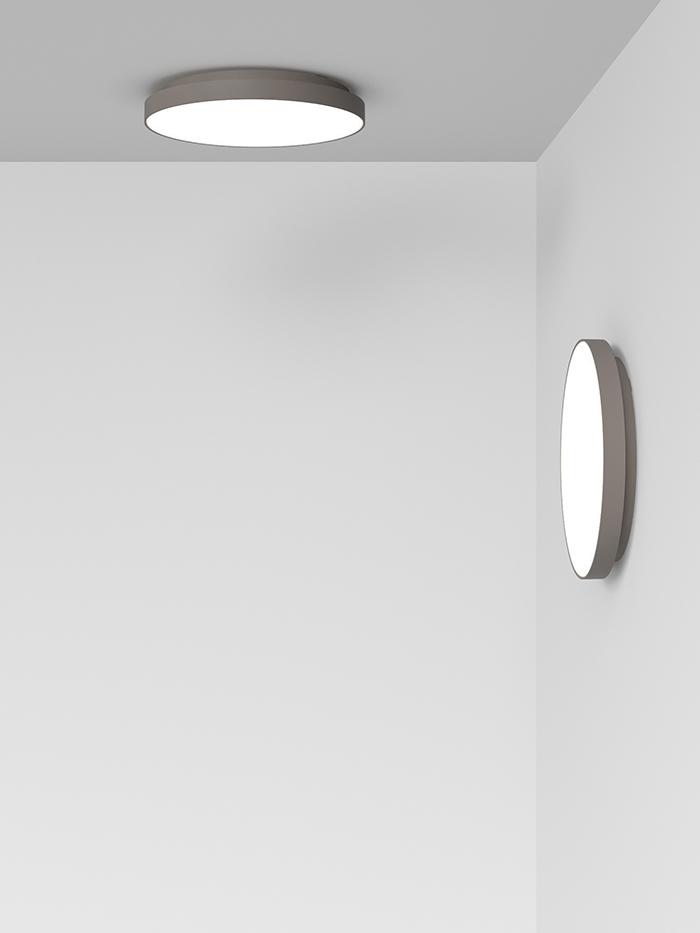 ROTALIANA lampe murale applique ou lampe au plafond plafonnier VENERE Ø 33 cm dimmer DALI