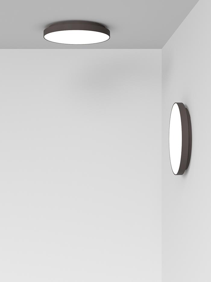 ROTALIANA lampe murale applique ou lampe au plafond plafonnier VENERE Ø 33 cm dimmer DALI