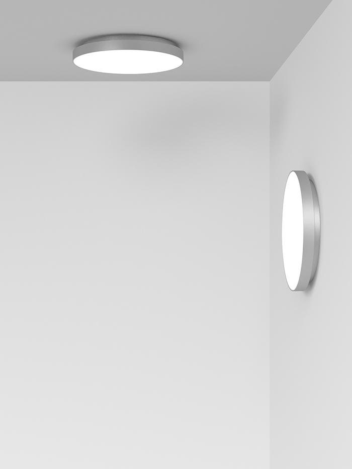 ROTALIANA lampe murale applique ou lampe au plafond plafonnier VENERE Ø 33 cm dimmer PUSH