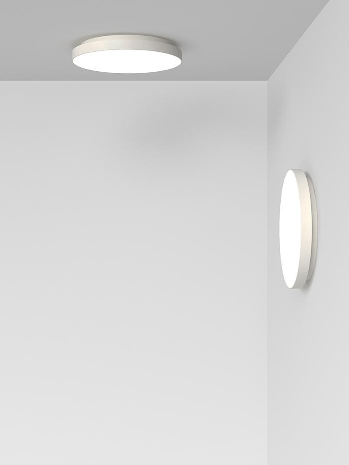 ROTALIANA lampe murale applique ou lampe au plafond plafonnier VENERE Ø 33 cm dimmer PUSH