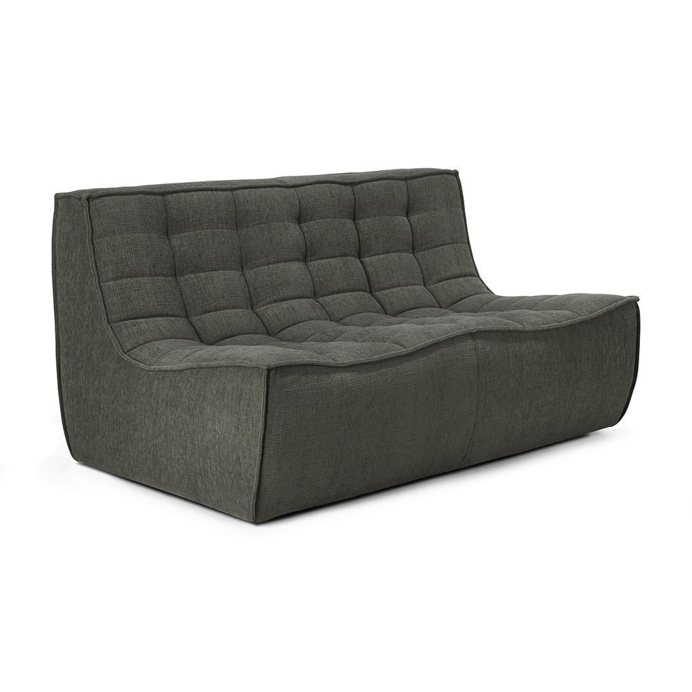 ETHNICRAFT canapé modulaire à 2 places N701