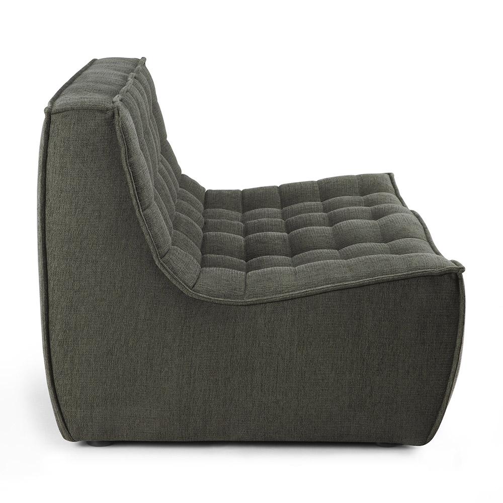 ETHNICRAFT canapé modulaire à 2 places N701