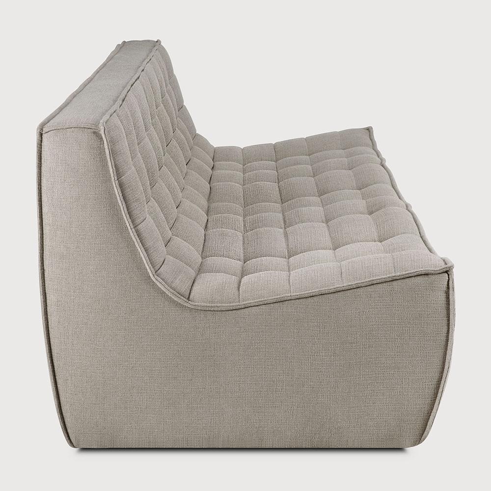 ETHNICRAFT canapé modulaire à 3 places N701