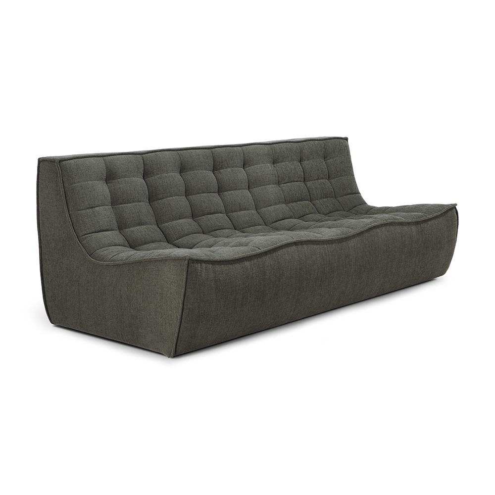 ETHNICRAFT canapé modulaire à 3 places N701