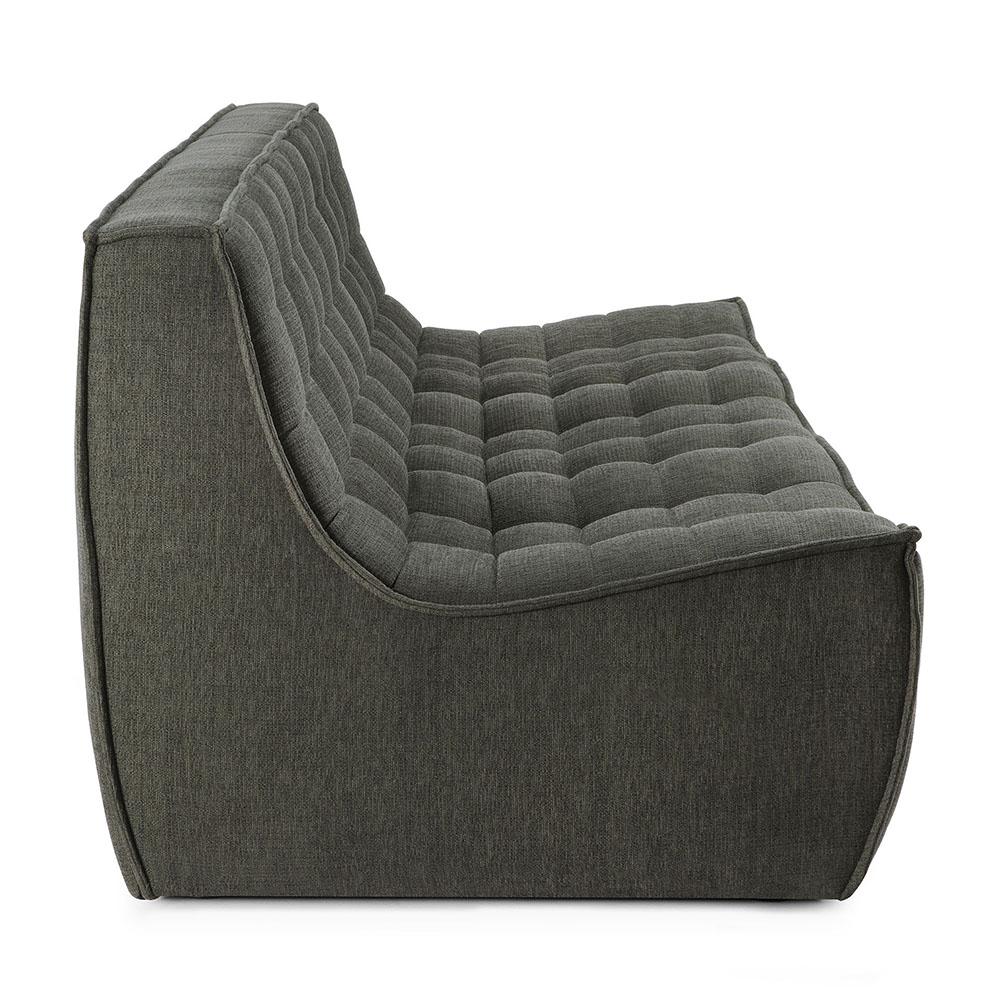 ETHNICRAFT canapé modulaire à 3 places N701