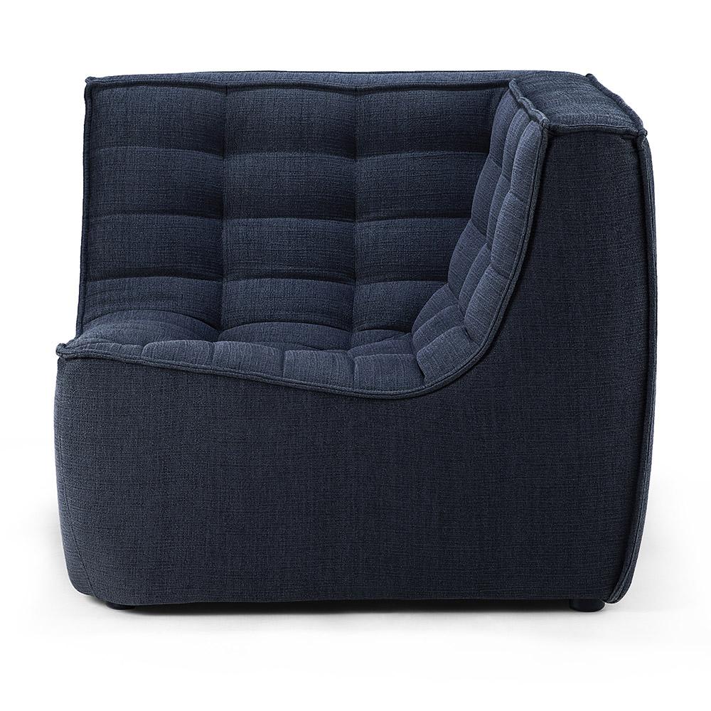 ETHNICRAFT canapé modulaire d'angle carré N701 90°