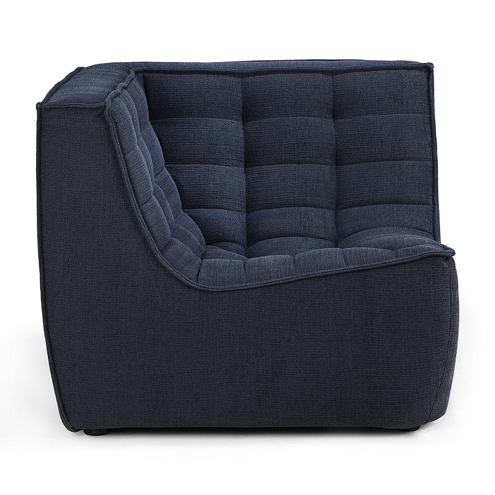 ETHNICRAFT canapé modulaire d'angle carré N701 90°