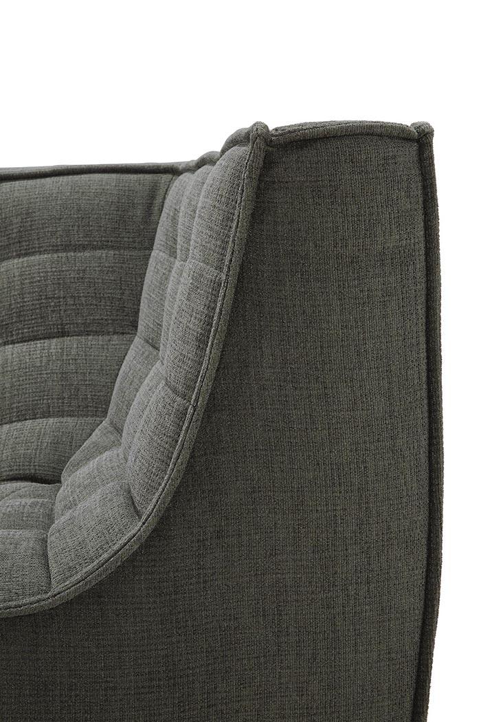 ETHNICRAFT canapé modulaire d'angle carré N701 90°