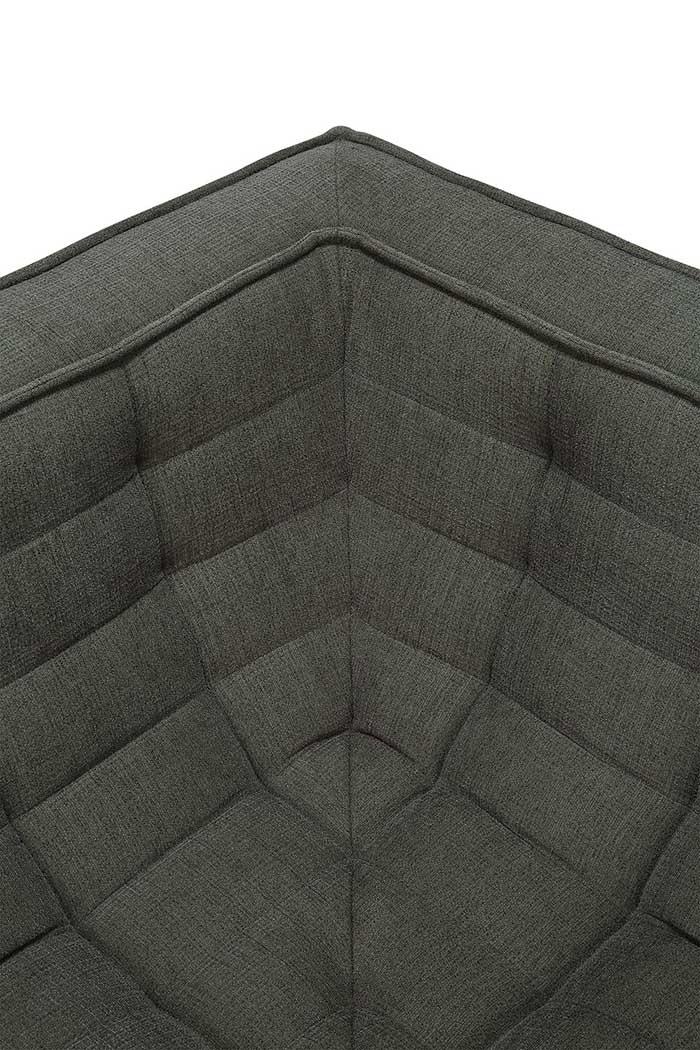 ETHNICRAFT canapé modulaire d'angle carré N701 90°