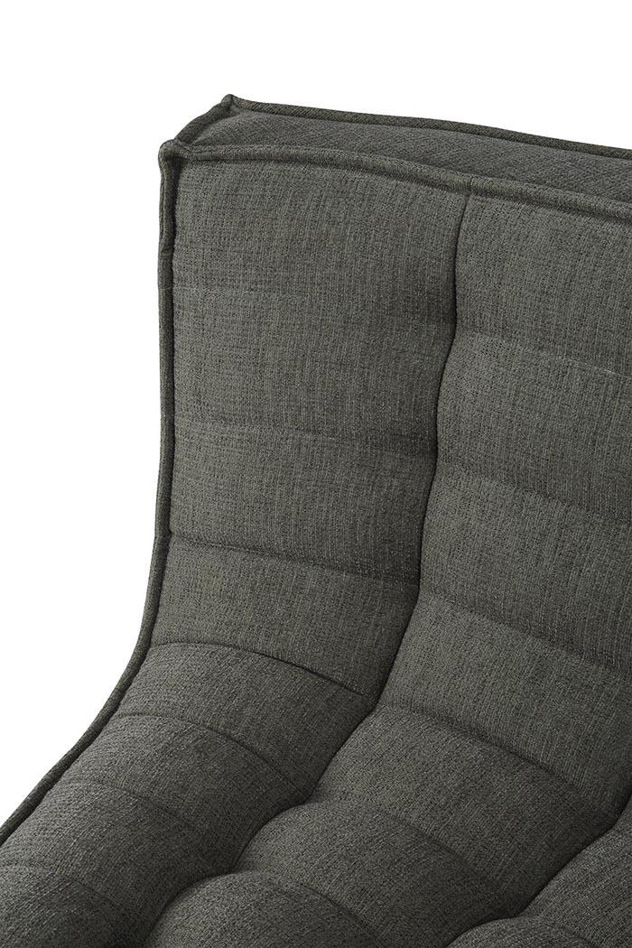 ETHNICRAFT canapé modulaire d'angle rond N701 90°