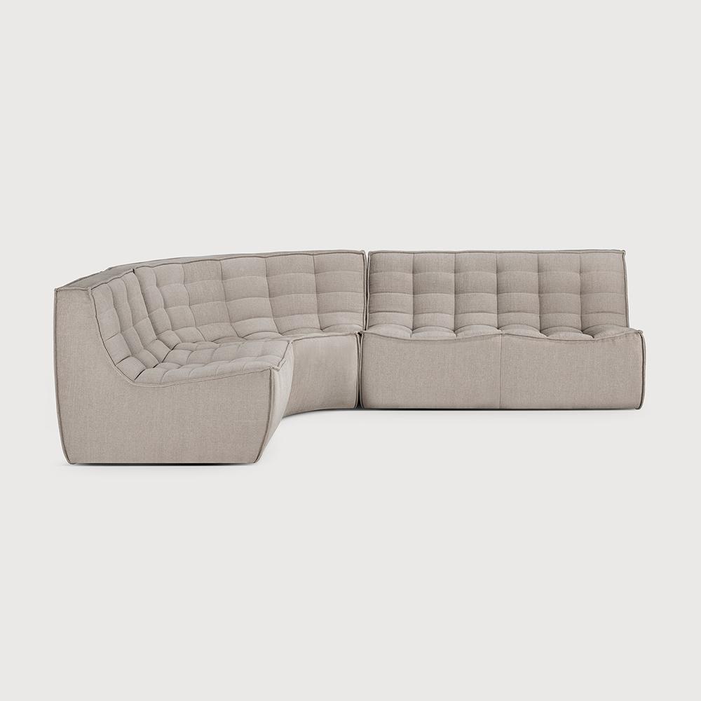 ETHNICRAFT fauteuil modulaire N701