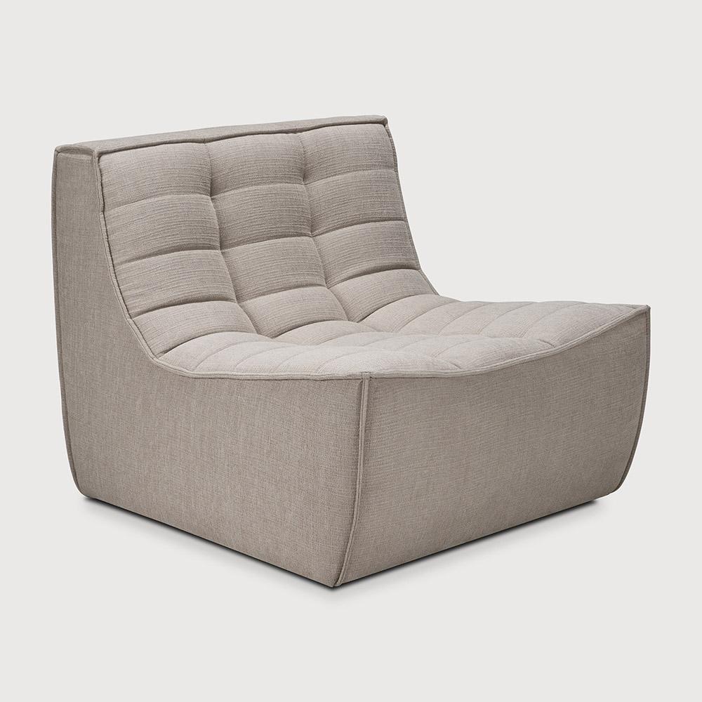 ETHNICRAFT fauteuil modulaire N701