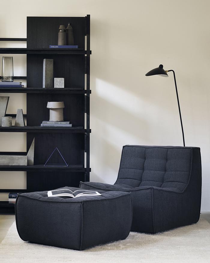ETHNICRAFT fauteuil modulaire N701