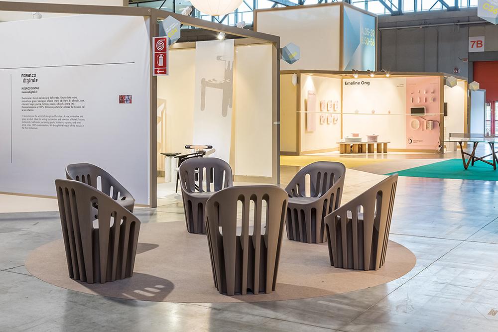 SLIDE chaise fauteuil pour l'extérieur COLISEUM