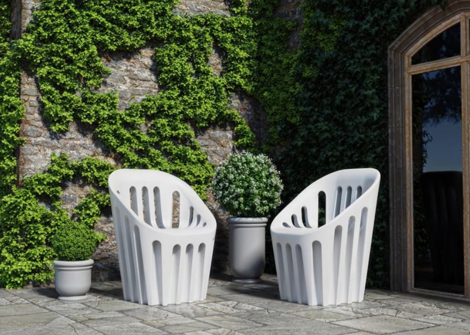 SLIDE chaise fauteuil pour l'extérieur COLISEUM