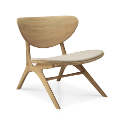 ETHNICRAFT fauteuil avec coussin EYE