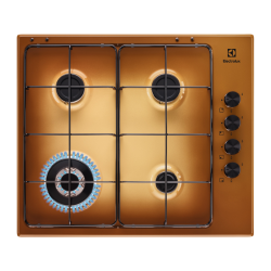 ELECTROLUX table de cuisson gaz SERIES 300 4 feux 60 cm EGS6414T