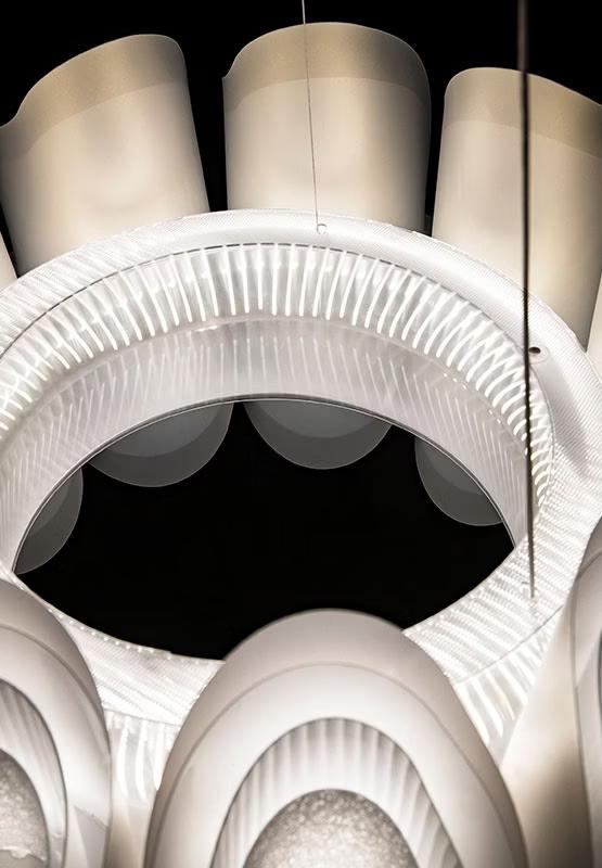 SLAMP lampe à suspension FIORDLYS ROUND