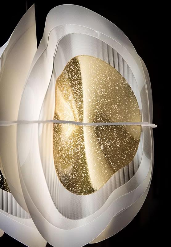 SLAMP lampe à suspension FIORDLYS ROUND