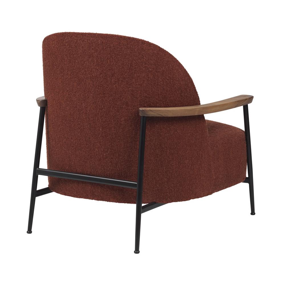 GUBI fauteuil avec accoudoirs SEJOUR LOUNGE CHAIR