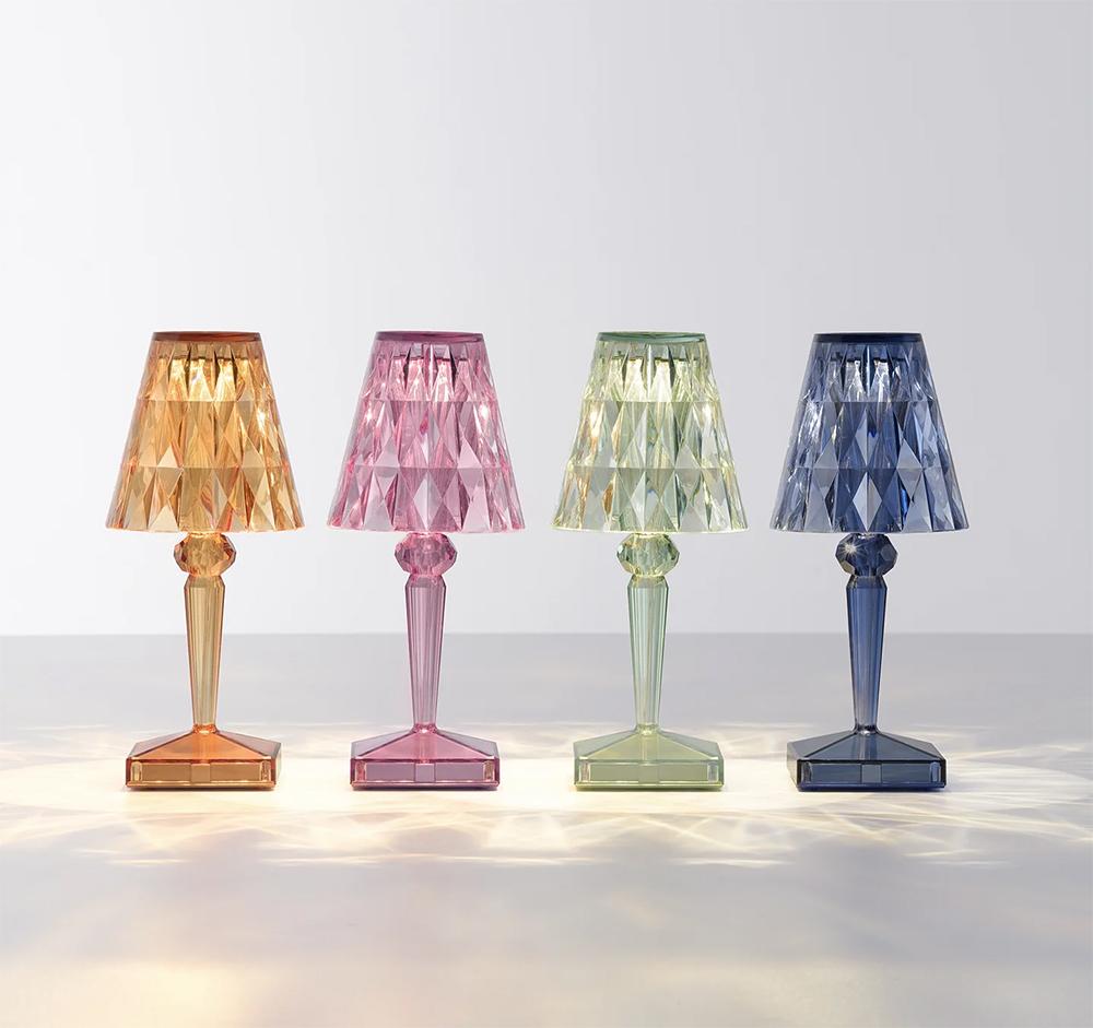 KARTELL lampe de table BATTERY NEW COLORS