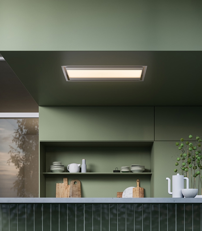 FALMEC hotte au plafond NUVOLA 90 cm