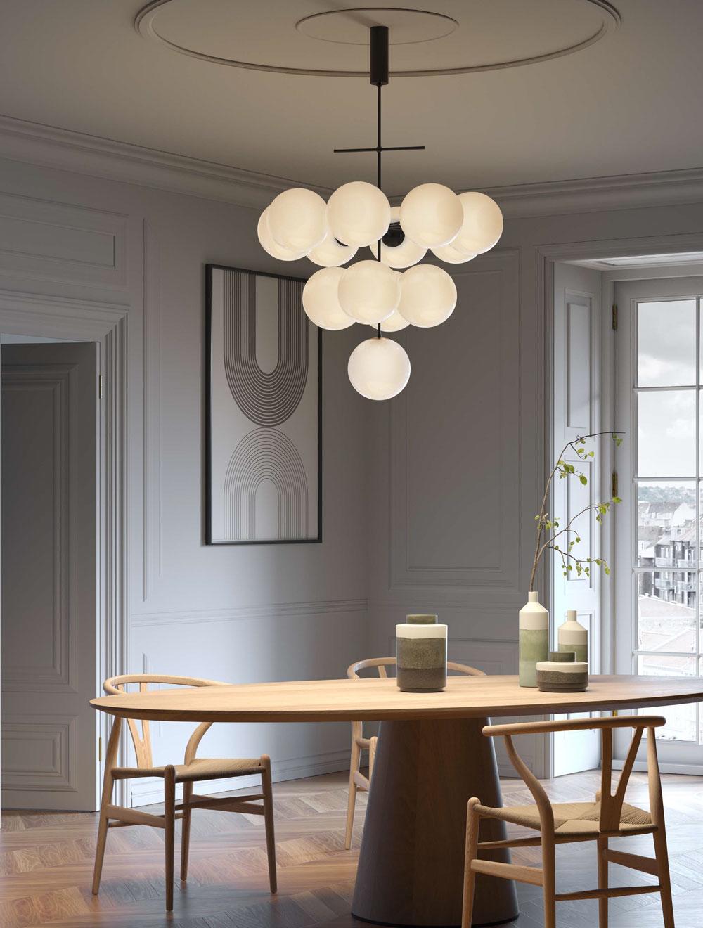 LUMEN CENTER lampe à suspension PLANETS 13