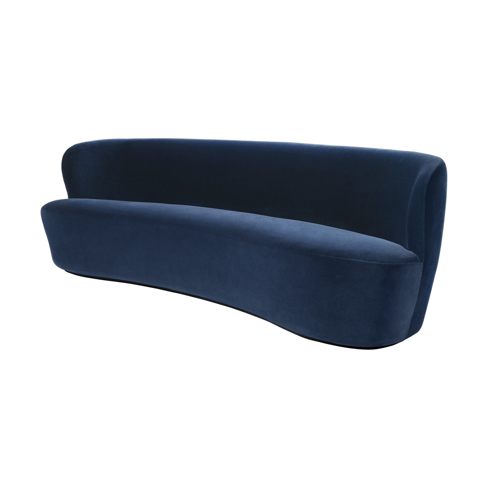 GUBI canapé STAY OVAL 240x95 cm avec la base noire