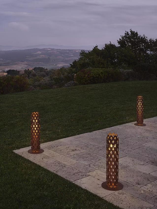 SLAMP lampadaire pour l'extérieur CHARLOTTE BOLLARD OUTDOOR