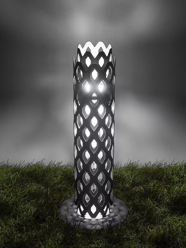 SLAMP lampadaire pour l'extérieur CHARLOTTE BOLLARD OUTDOOR