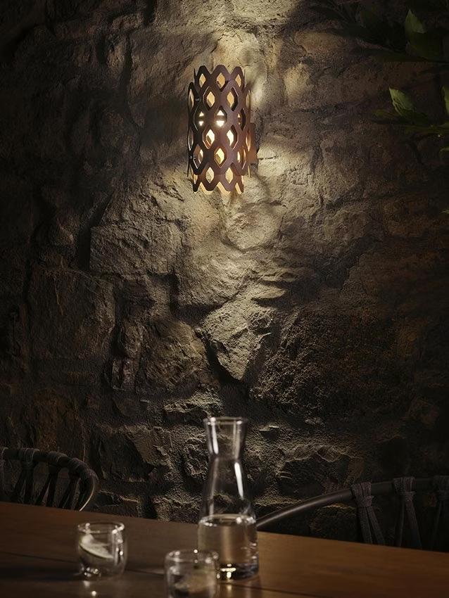 SLAMP lampe murale applique pour l'extérieur CHARLOTTE APPLIQUE OUTDOOR