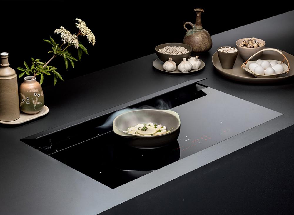 FALMEC plaque à induction avec hotte aspirante BRERA