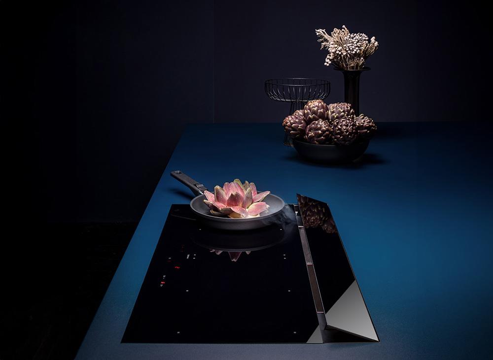 FALMEC plaque à induction avec hotte aspirante BRERA