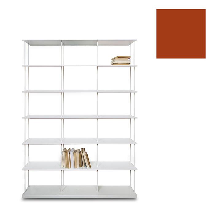 KRIPTONITE bibliothèque murale KROSSING MAXI H 203 cm avec base pour support au sol