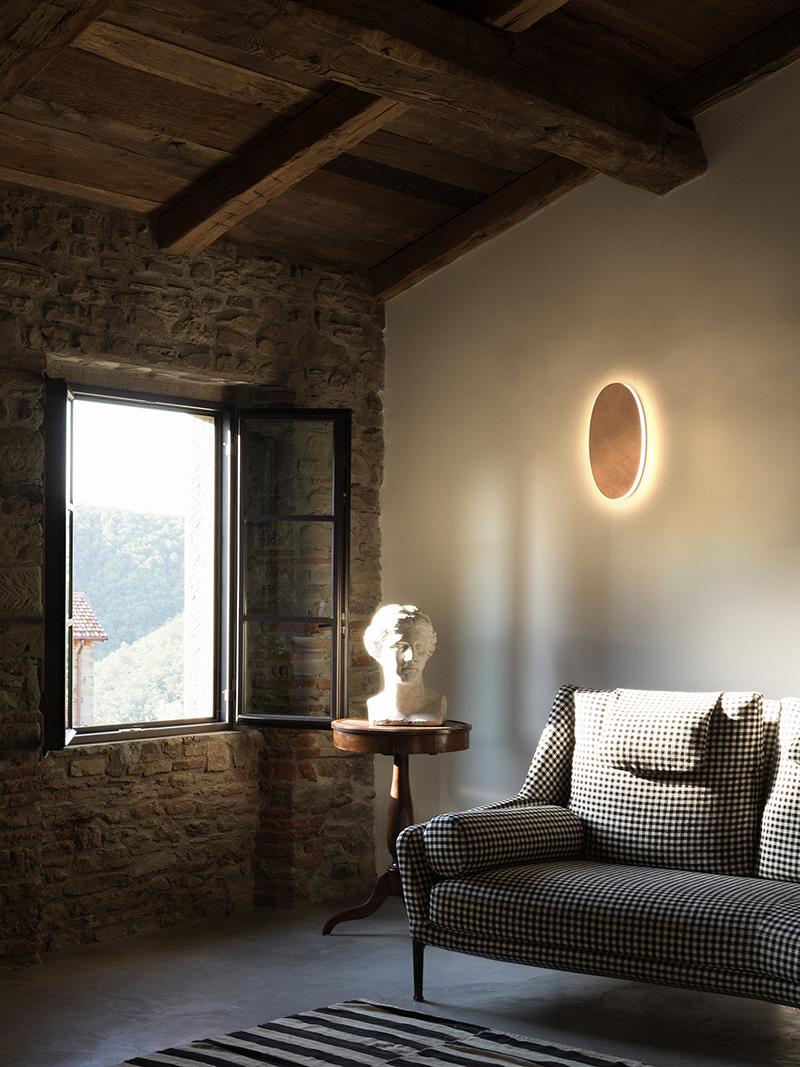 ROTALIANA lampe murale applique TOTEM & TABÙ W1 PUSH DIMMER 3000K