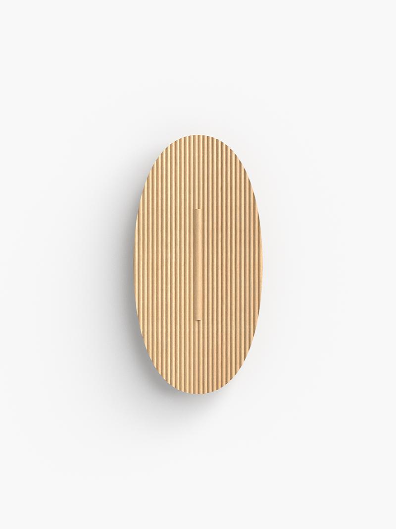 ROTALIANA lampe murale applique TOTEM & TABÙ W1 BOIS PHASE DIMMER 2700K