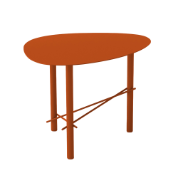 MEME DESIGN table basse COOKIE ALTO METALLO