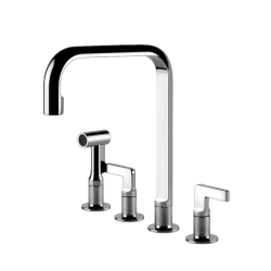 GESSI mélangeur robinet de cuisine quatre trous 58703 INCISO