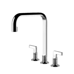 GESSI mélangeur robinet de cuisine trois trous 58701 INCISO