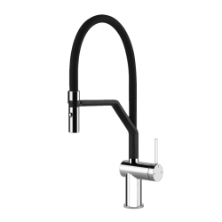 GESSI mitigeur avec douchette extractible à double jet 60429 INEDITO
