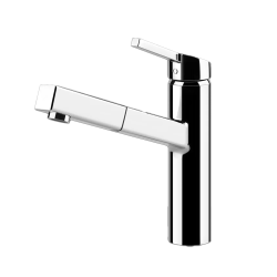 GESSI mitigeur avec douchette extractible mono jet 60533 THALIUM